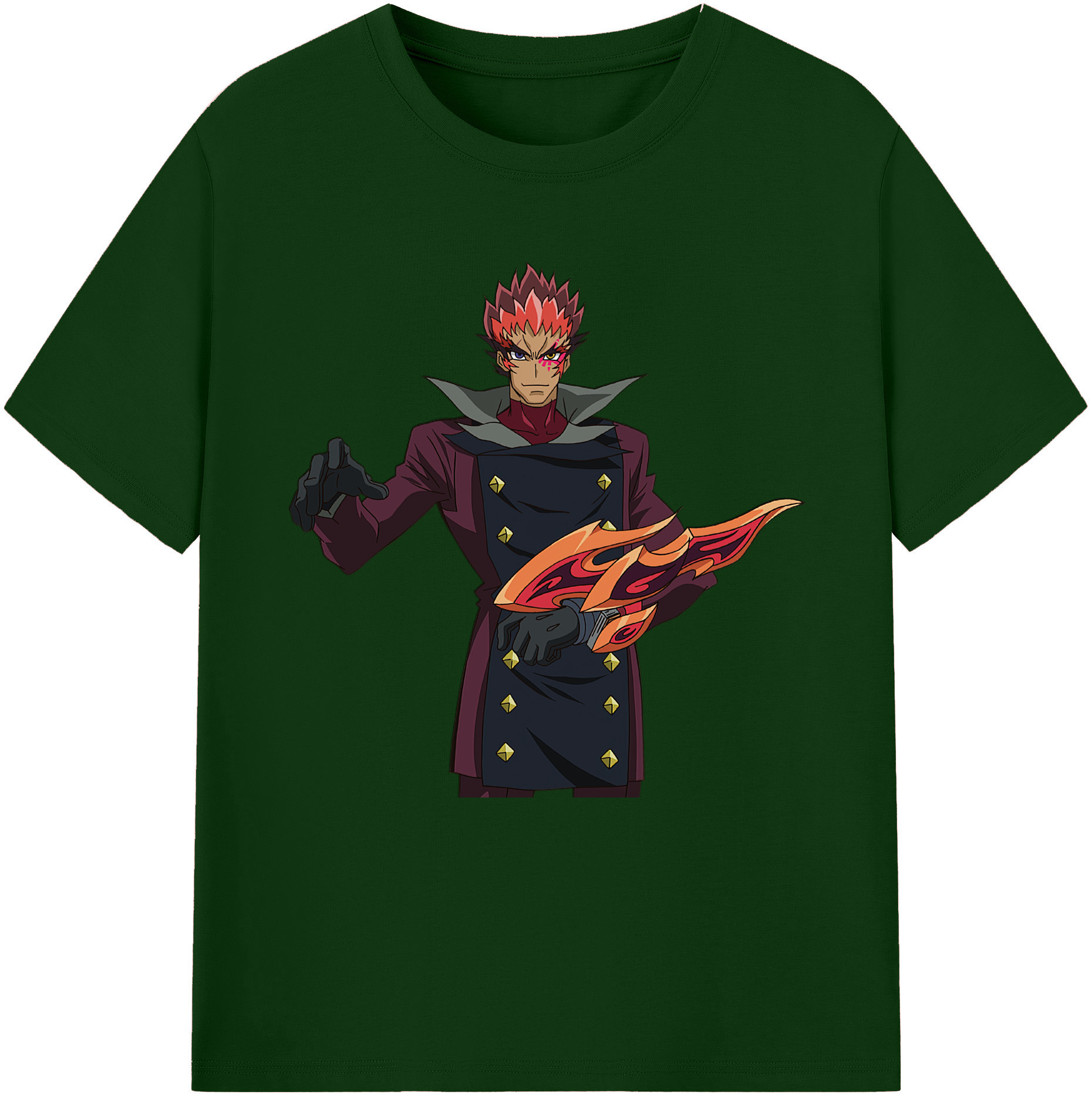 （画像用） 遊☆戯☆王 Yu-Gi-Oh! 綿100％半袖Tシャツ（フロントプリント）